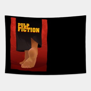 Pulp Fiction Mia Feet Tapestry