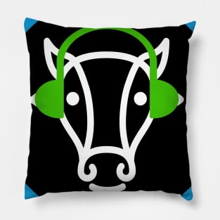 Plant-Based Nation Podcast Logo Pillow