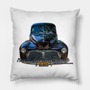 1942 Chevrolet Master Deluxe Coupe Pillow