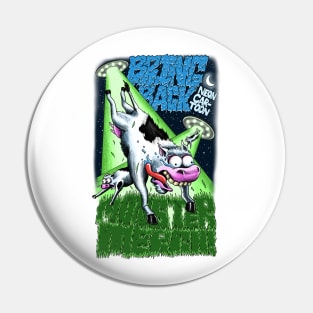 Bring Back Neon Cartoon Monster Merch Pin