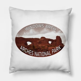 Arches National Park Windows Arch Pillow