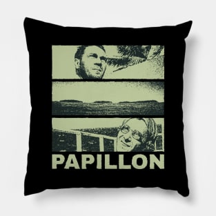 Papillon 1973 Film Pillow