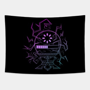 Electronic crystal ball Tapestry