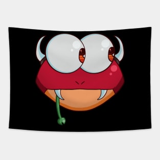 Bull-Horn Bull-Frog Tapestry