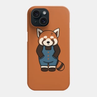 Cute Angry Red Panda Phone Case