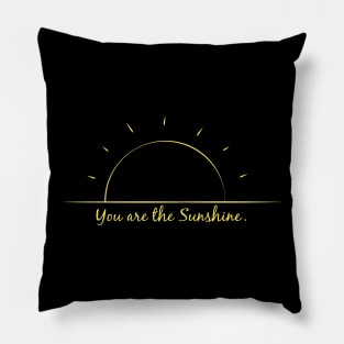 Sunshine / Dark Pillow