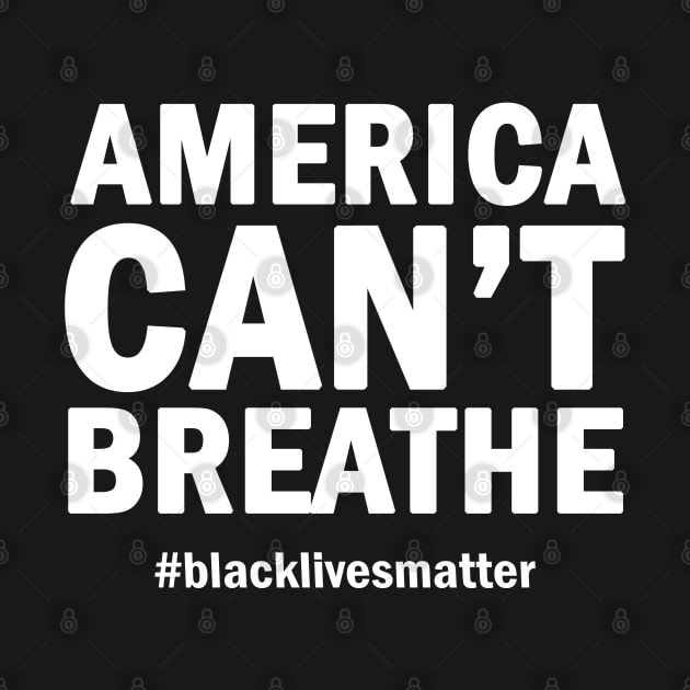 America cant breathe by valentinahramov