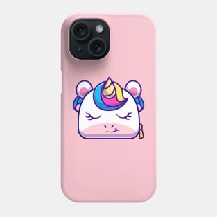 Cute Unicorn Bag Cartoon Phone Case