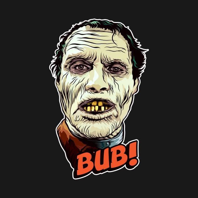 BUB!  The Sickly Green Zombie by pentoolarts