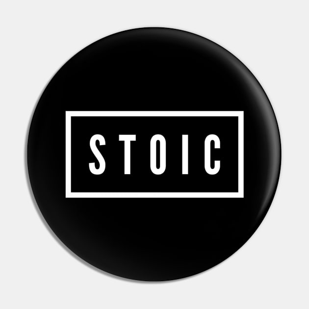 Stoic Pin by StoicChimp