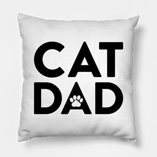 Cat Dad Pillow