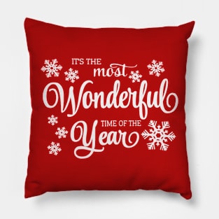 It's The Most Wonderful Time of the Year Pillow