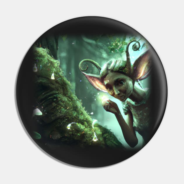 Fairy in the magical forest Pin by Perryfranken