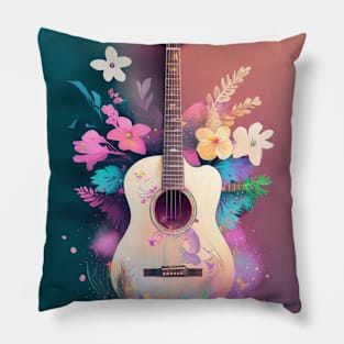 FLOWER GUITAR Pillow