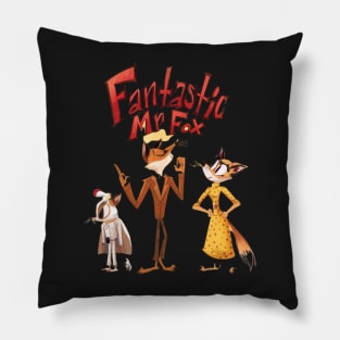 Mr fox Pillow