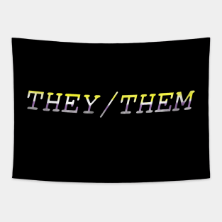 Gender pronouns: They/them Tapestry