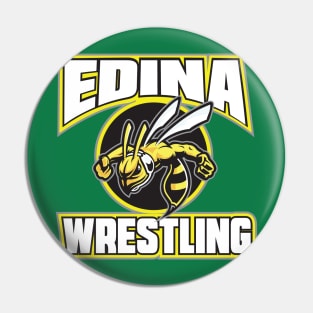 Edina Wrestling Pin