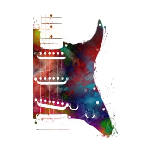 guitar music art #guitar T-Shirt