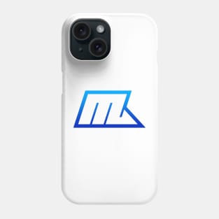 Scorpio Blue Gradient Outline Phone Case