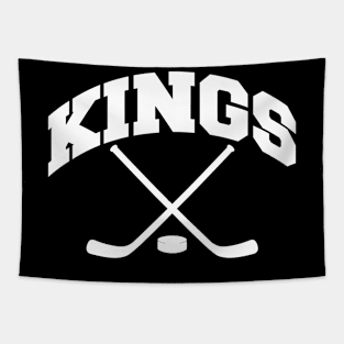 Kings Hockey Small Logo Tapestry