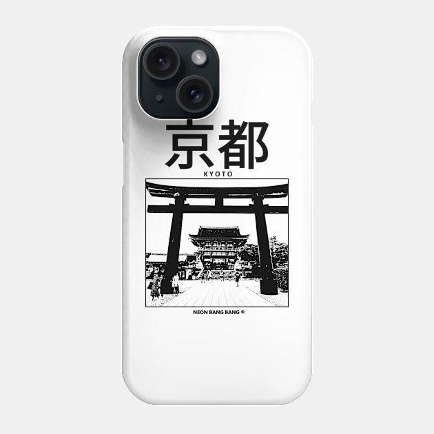 Kyoto Japan Phone Case by Neon Bang Bang