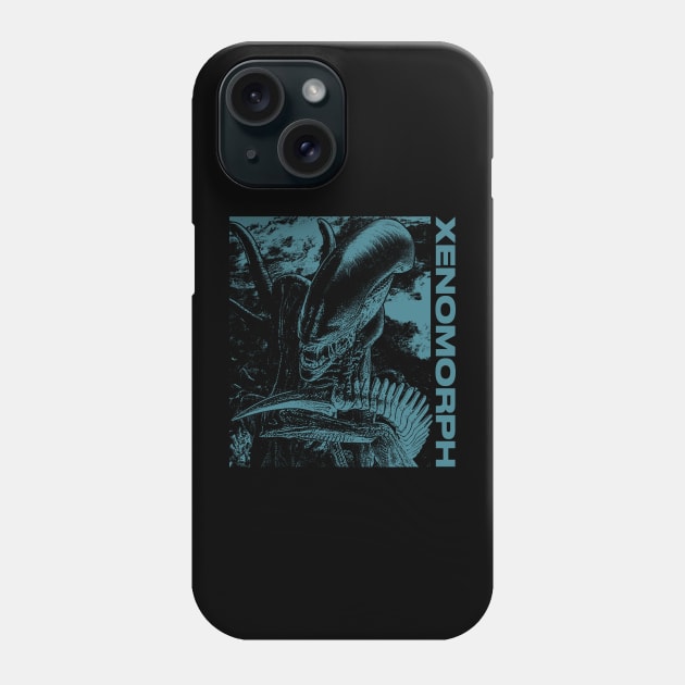 Xenomorph Phone Case by nickbaileydesigns