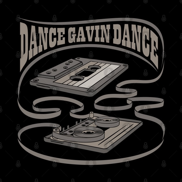 Dance Gavin Dance Exposed Cassette by Vector Empire