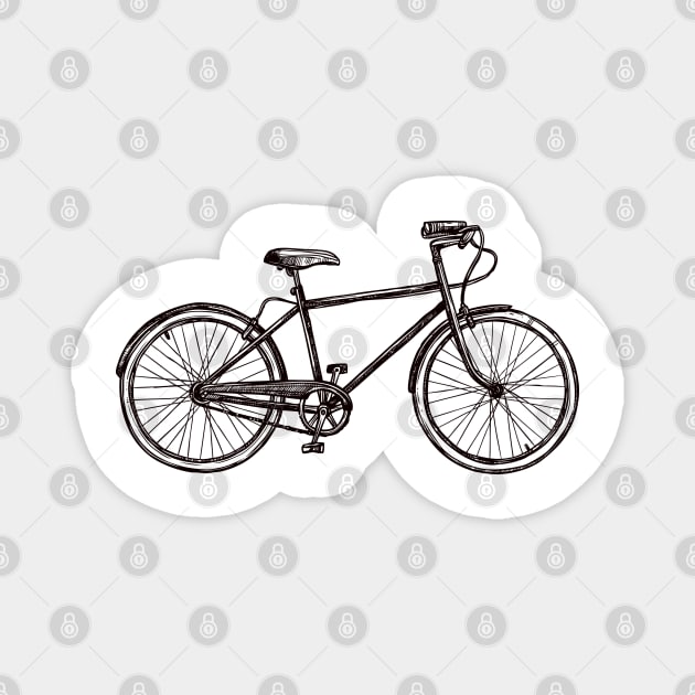 Classic Bike Magnet by TambuStore