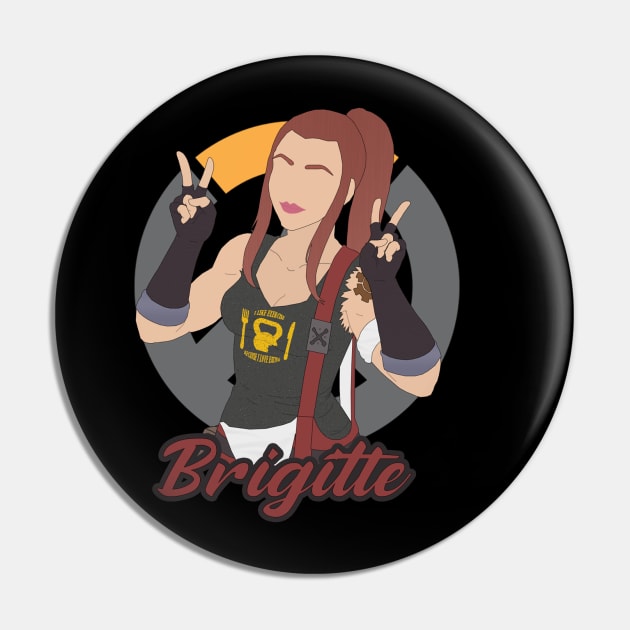 I Am Brigitte Pin by CylentArt