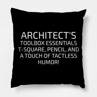 Architect's Toolbox Essentials Pillow