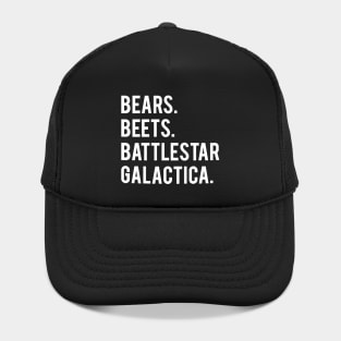 Bears Beets Battlestar Galactica Hat