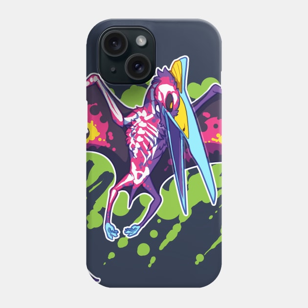 Radioactive Quetzalcoatlus Phone Case by KiRAWRa