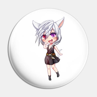 Astra Calytrix from FFXIV Chibi design Pin