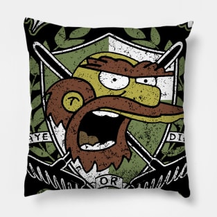 "DROPKICK WILLIES" Pillow