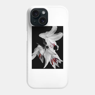 White Lilies Phone Case