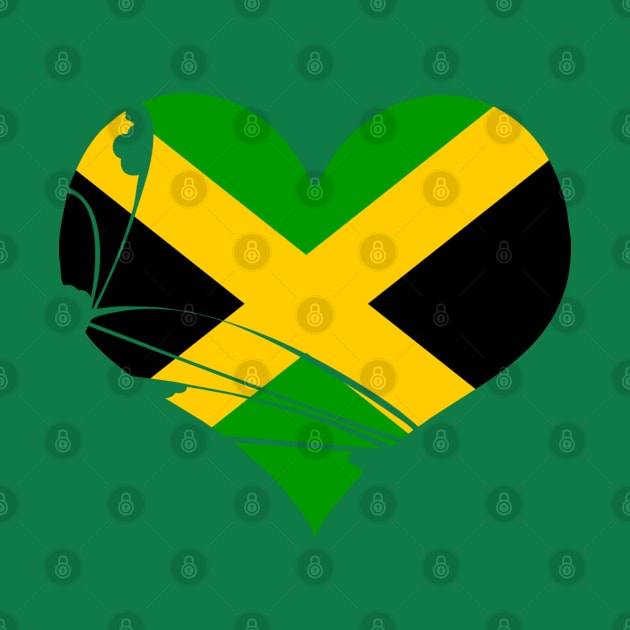 Jamaica heart by Sinmara