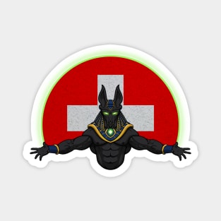 Anubis Switzerland Magnet