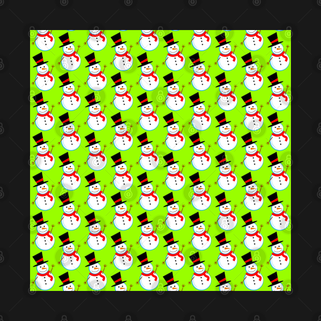 Snowman Pattern by williamcuccio