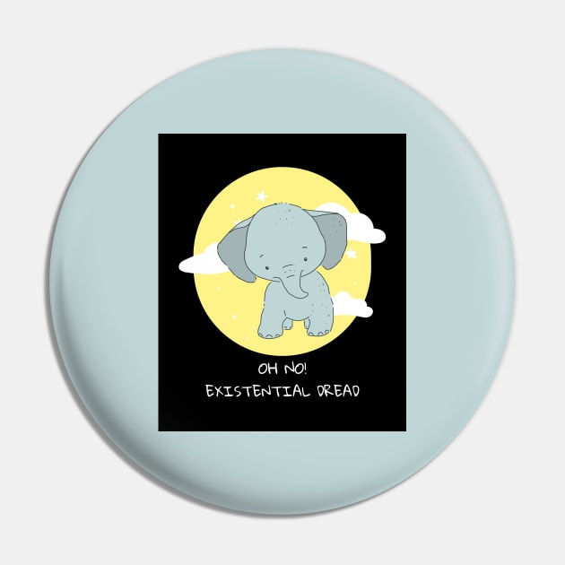 Oh no! Existential dread cute elephant funny meme Pin by Los Babyos