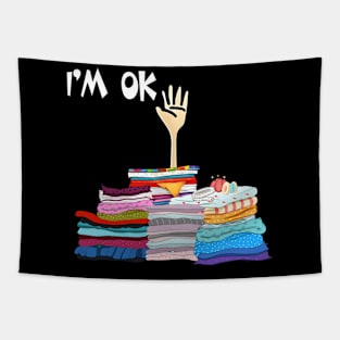 I'M Ok Sewing Sewer Fabric Sewing Seamstress Tapestry