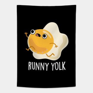 Runny Yolk Cute Food Egg Pun Tapestry