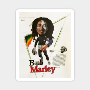 Rasta Soccer Legend Magnet