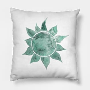 Mint sun Pillow