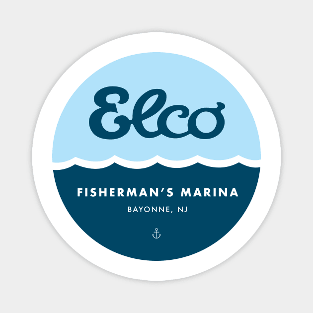 Elco Fisherman's Marina Magnet by Elco Marina