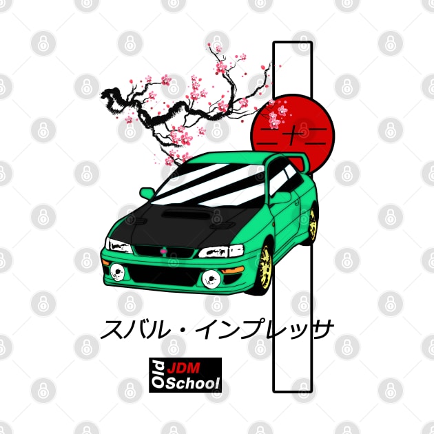 JDM 22b Green Red Sun Edition by OSJ Store