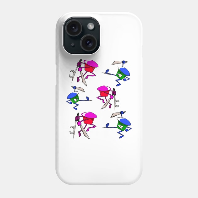 Cupcake Fight (Cutcakes) Phone Case by Kangavark