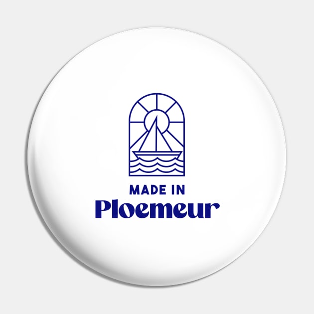 Made in Ploemeur - Brittany Morbihan 56 BZH Sea Pin by Tanguy44