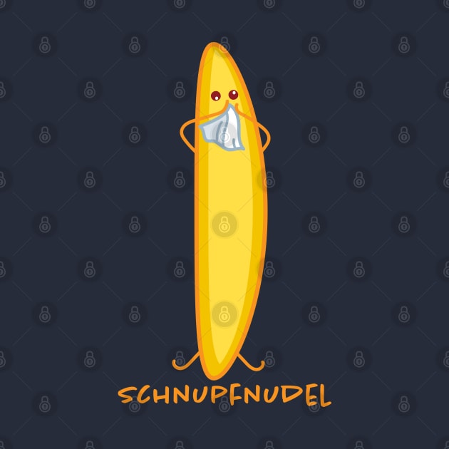 Funny Schupfnudel has a cold by spontania