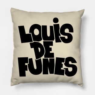 Remembering a Comedy Legend: Louis de Funès Pillow