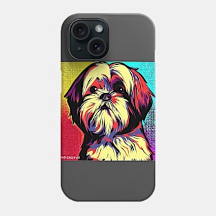 Shih Tzu Pop Art Phone Case